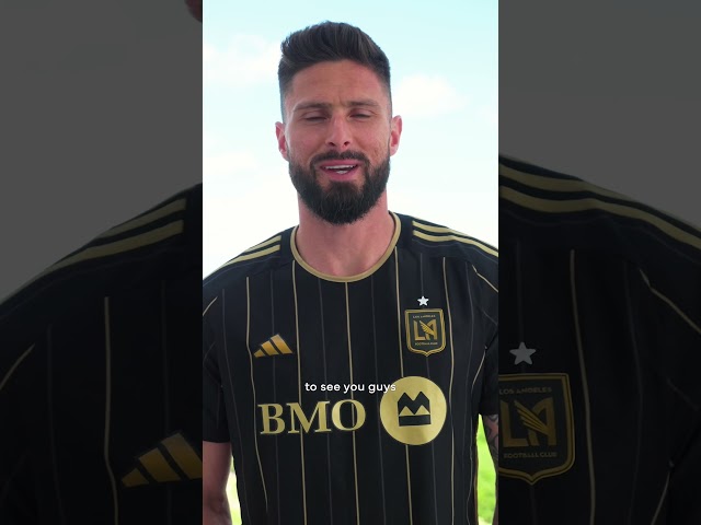 Giroud LLEGÓ al LAFC para ATERRORIZAR a la MLS 🔥 (via LAFC) #shorts