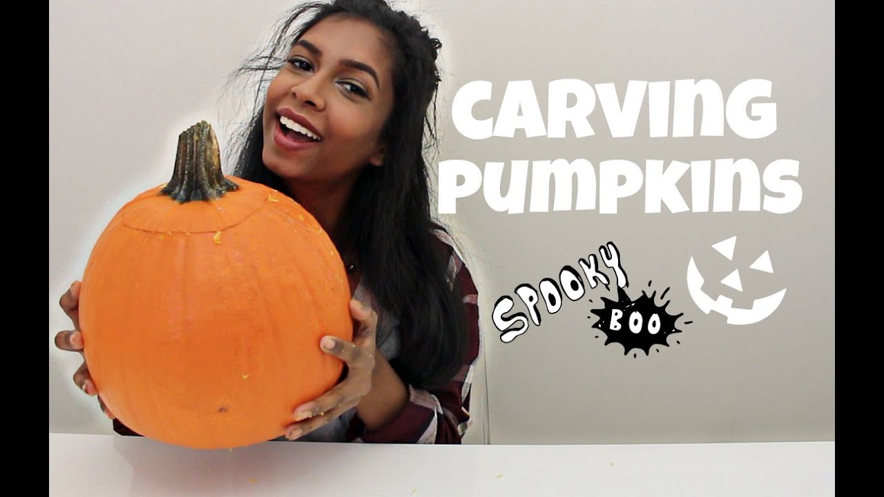 Carving Pumpkins - YouTube