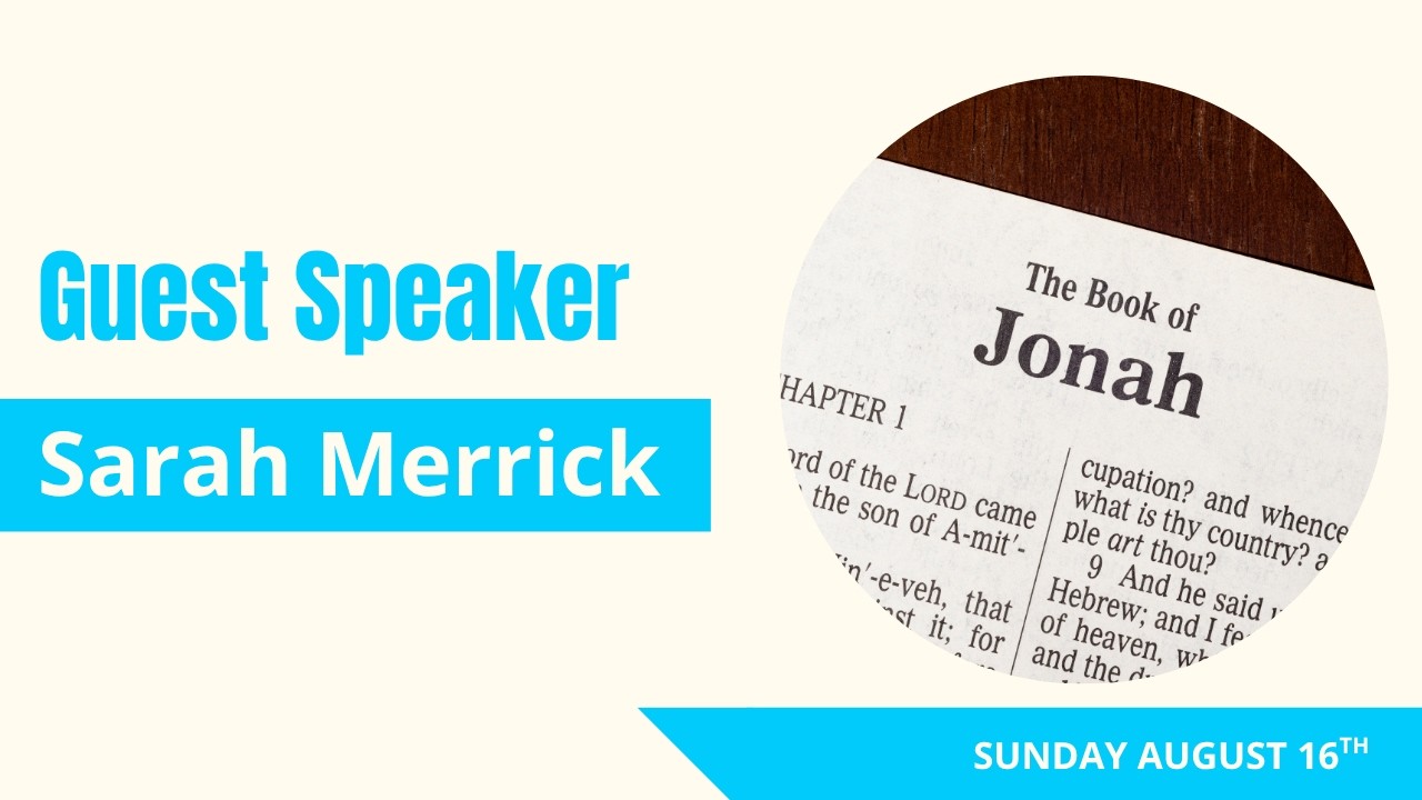 LIVE Digital Church August 16th - Guest Speaker Sarah Merrick