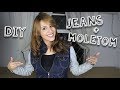 DIY Jaqueta Jeans e Moletom - Tendência inverno