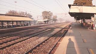 15933 Dibrugarh amritsar Weekly Express Honking & Skipping RAJPURA Jn  at MPS !!!