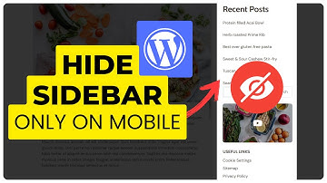 Hide sidebar Only on Mobile in Wordpress
