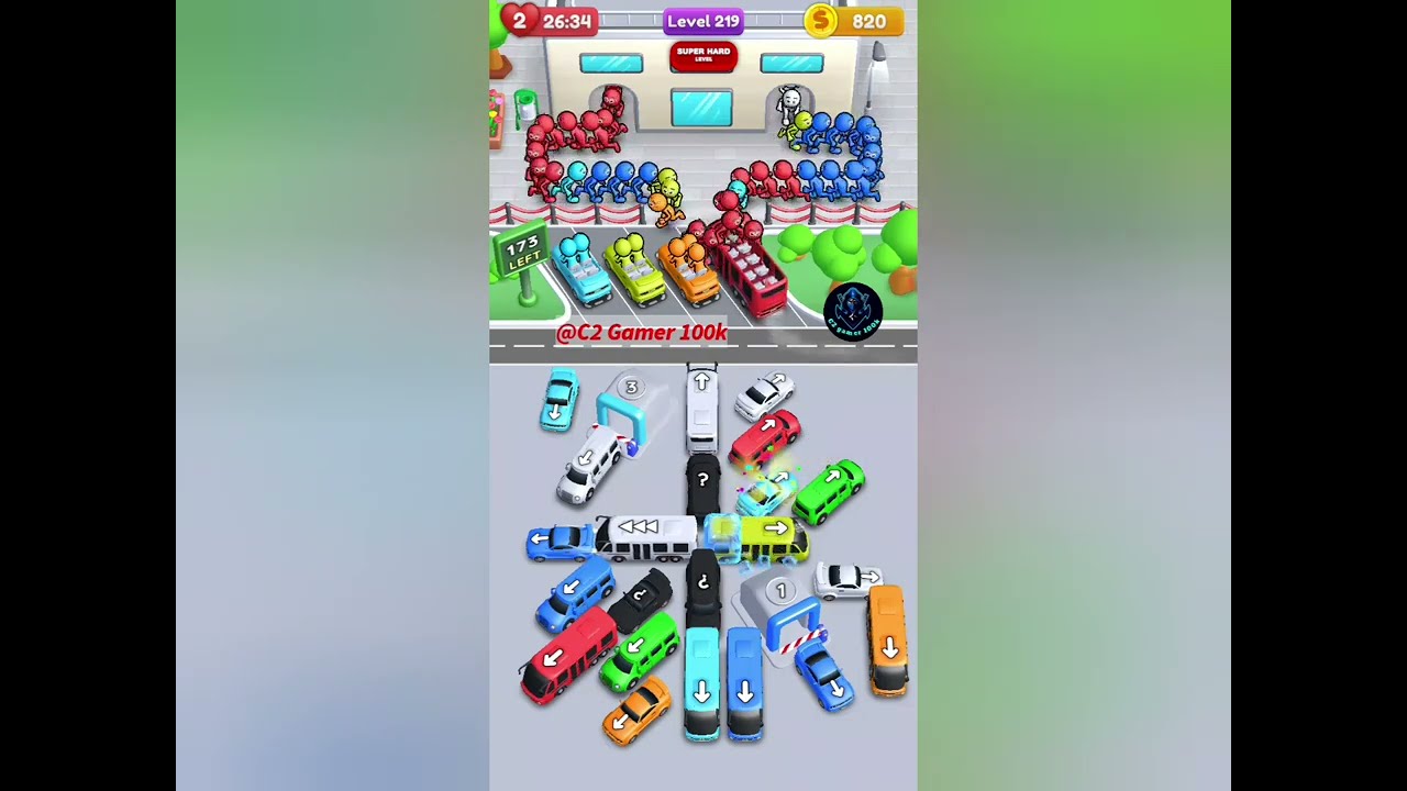 Crowd Express level 219 walkthrough solution - YouTube
