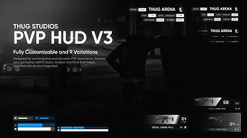 thug-pvp-hud-v3 | Advanced PVP Hud with 9 Variations | FiveM Script