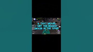 I GOT THE BIGGEST LOCKER IN SPLATOON 3