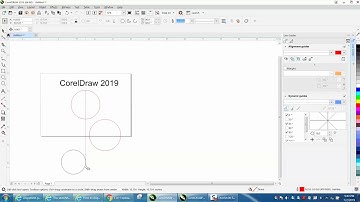 Corel Draw 2019 Tips & Trick Live Guides Object Center