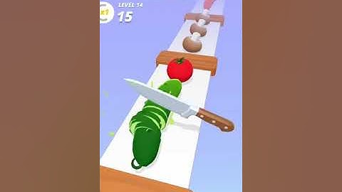 Perfect Slices Game Play | Completing Levels 15 - 20 | SayGames