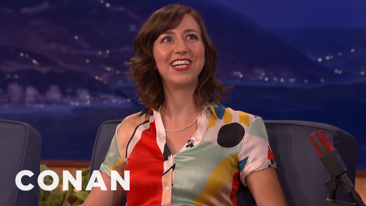 Kristen Schaal Loves Filming In The Porn Capital Of The World | CONAN