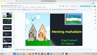 Googleda Taqdimot Tayyorlab Yuklab Olish