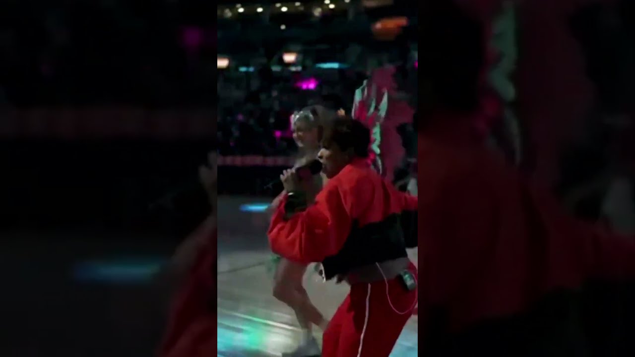 Patrice Roberts At The Raptors Halftime Show Repyourdistrict Trinidadandtobago Soca