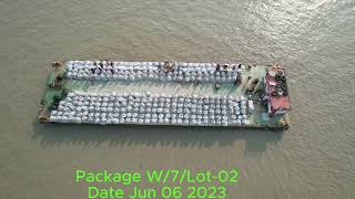 Geo Bag Dumping of Lakshmipur, BWDB.(Package: W-07/Lot-02), Date: 06 June 2023