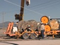 Pulling Power Lines