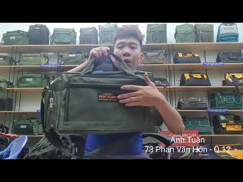 Video Túi đựng đồ nghề - Chắc chắn, dày dặn - Zalo: 0963 236... - youtube