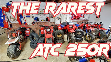 Could This Be The Rarest Honda ATC 250R??  Take A Tour With The Infamous Tricycle Guy And Find Out!!