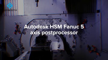 Autodesk HSM Fanuc postprocessor
