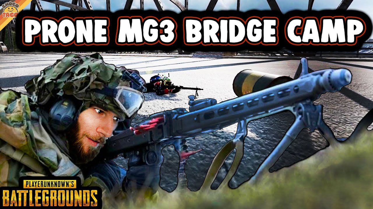 chocoTaco & Halifax are MG3 Bridge-Camping Prone Stars – PUBG Erangel Duos Gameplay