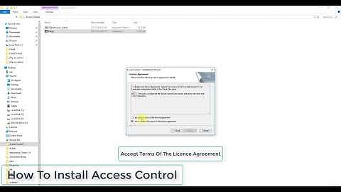 Access Control ( How to do installation )
