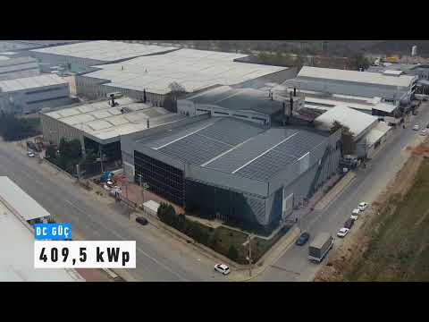 CW Enerji Bursa-İnegöl Çatı Güneş Enerji Sistemi ''GES'' Çalışması. Tanıtım Filmi