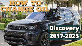 Diy Land Rover Discovery Oil Change howto