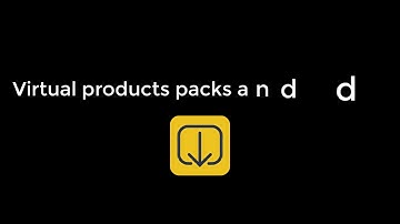 Virtual packs and downloads module for Prestashop