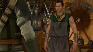 The Witcher 3 - Geralt Meets Hattori (Kill Bill Easter Egg) Dialogue Tree Of Swords & Dumplings