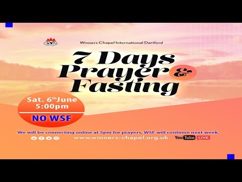 Day5 7Day Prayer & Fasting Service  5th June 2020