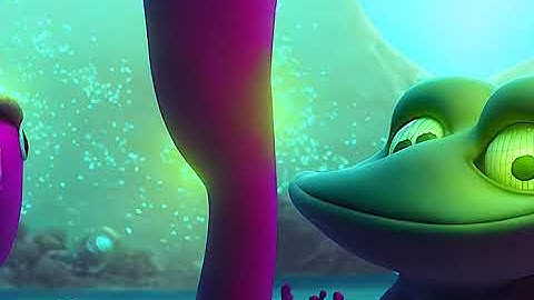 Pixar inspired Underwater AI Animation - Deforum Stable Diffusion 4K