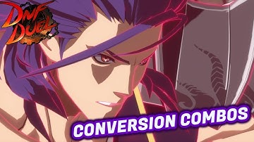 LEARNING CONVERSION COMBOS w/ VANGUARD!  DNF Duel Beta "Vanguard" Online Gameplay w/ Commentary