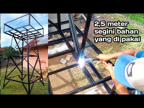 Cara Membuat Dudukan Toren Air