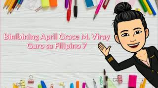 011 Filipino 7 Modyul 1 - Mga Paghihinuha sa Kaugaliang Panlipunan (Unang Markahan)