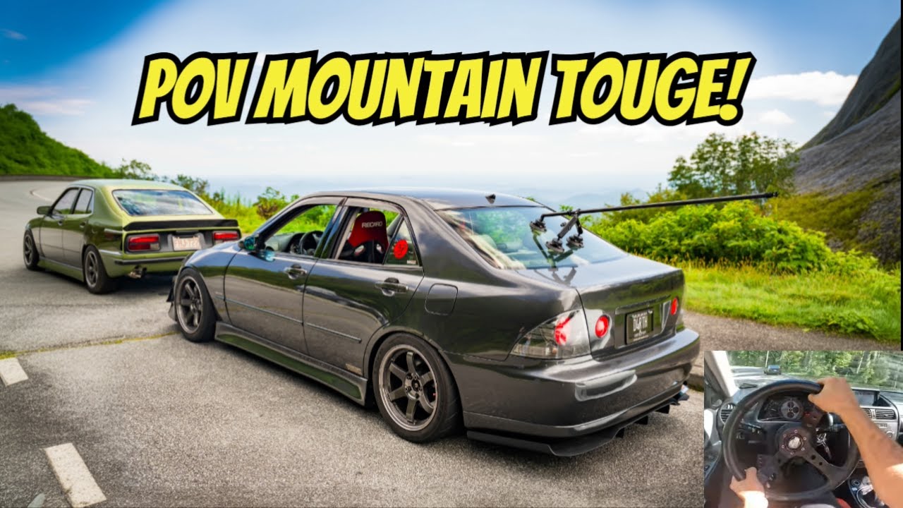 POV 600hp IS300 Mountain Run + Porsche 993 & Datsun 240Z