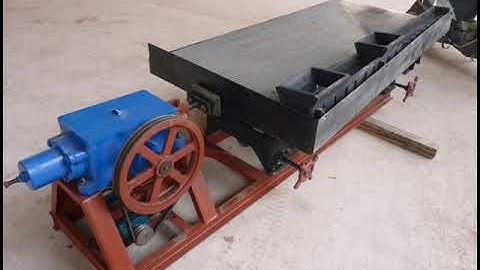 LY2100 shaking table for small scale mineral process