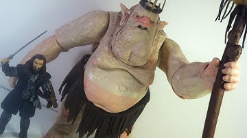 The Hobbit Unexpected Journey Goblin King & Thorin Oakenshield Toy Review