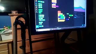 Scratch platformer tutorial series ep1-basic player movement and floor collision(please set at .5 s-
