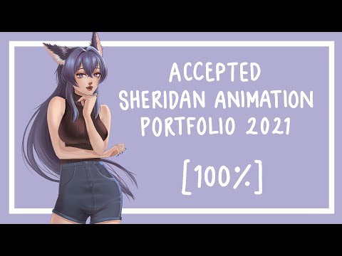 [ACCEPTED] Sheridan Animation Portfolio 2022 (100%) || Commentary + Tips