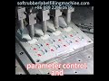 Advanced UV curing control for AI-controlled soft PVC rubber filling machines.