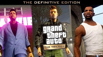 GTA TRILOGY ORIGINAL VS. DEFINITIVE EDITION (REMASTERED) | ALL CHARACTERS AND EVERYTHING ELSE
