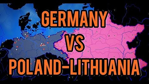 HOI4: Germany vs Polish-Lithuanian Commonwealth in 1936 | Timelapse
