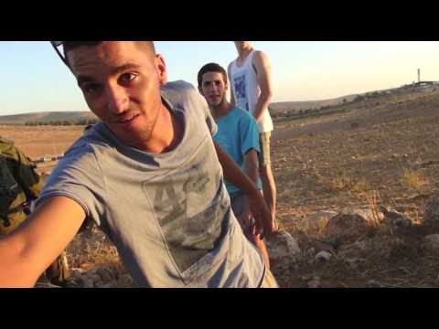 2017-07-30 Susya Settlers Entered Palestinian Land In Front Of Israeli Soldiers
