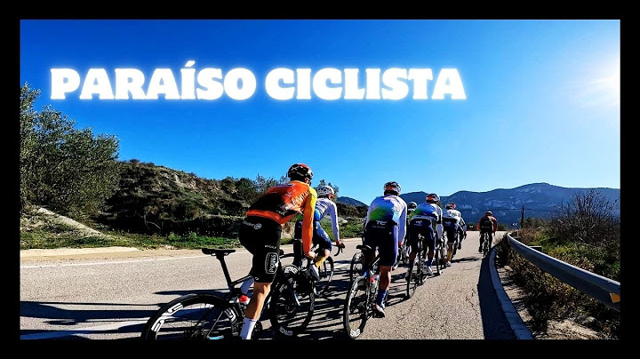 Los ciclistas profesionales entrenan aquí por algo... #ciclismo