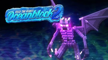 FTB OceanBlock 2 EP10 World Is CORRUPTED with Abyssal Creatures