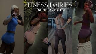 GYM VLOG: GLUTE DAY | grwm, detailed routine, post workout routine +more!