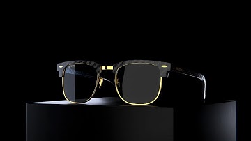 Sunglasses 3D Product Animation video | Blender