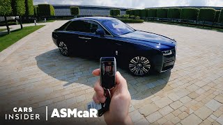 Driving A Rolls Royce Ghost 2021 And Pushing Every Button | POV ASMR