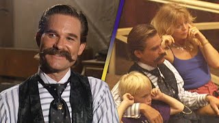 Tombstone: Kurt Russell's Son Wyatt and Mom Goldie Hawn Visit the Set (Flashback)