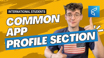 How to Fill Out the Common App – Step-by-Step Guide (Part 1: Profile Section)🎬