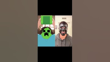 Mangos Steve Original VS Animation (Minecraft Movie) @fash