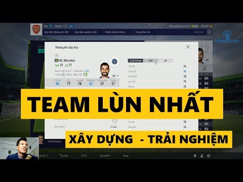 A Chảy Build và quẩy team lùn nhất Fifa Online 4