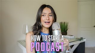 HOW TO START A PODCAST IN 2020: distributing, recording remotely, guests, literally everything!!