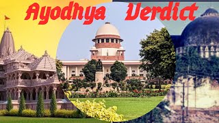 Ayodhya Ram Mandir | Babri Masjid Case | Supreme court decision 2019 |